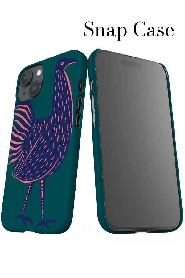 Jungle Chicken iPhone Snap Phone Case (Teal) | Harper & Blake