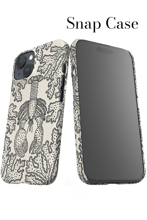Lobster iPhone Snap Phone Case (White) | Harper & Blake