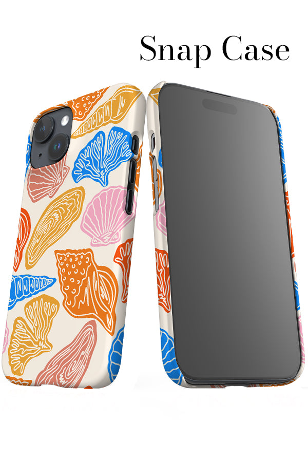 Mixed Shell iPhone Snap Phone Case (Bright) | Harper & Blake