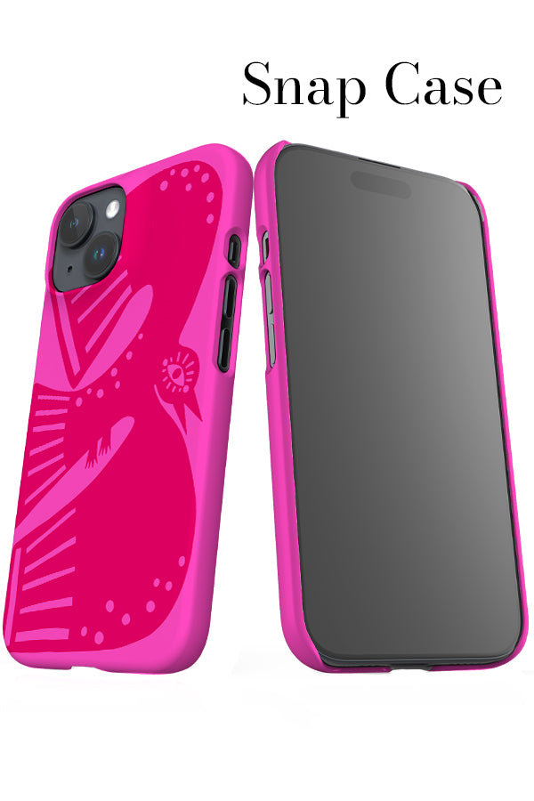 Placement Bird iPhone Snap Phone Case (Pinks) | Harper & Blake