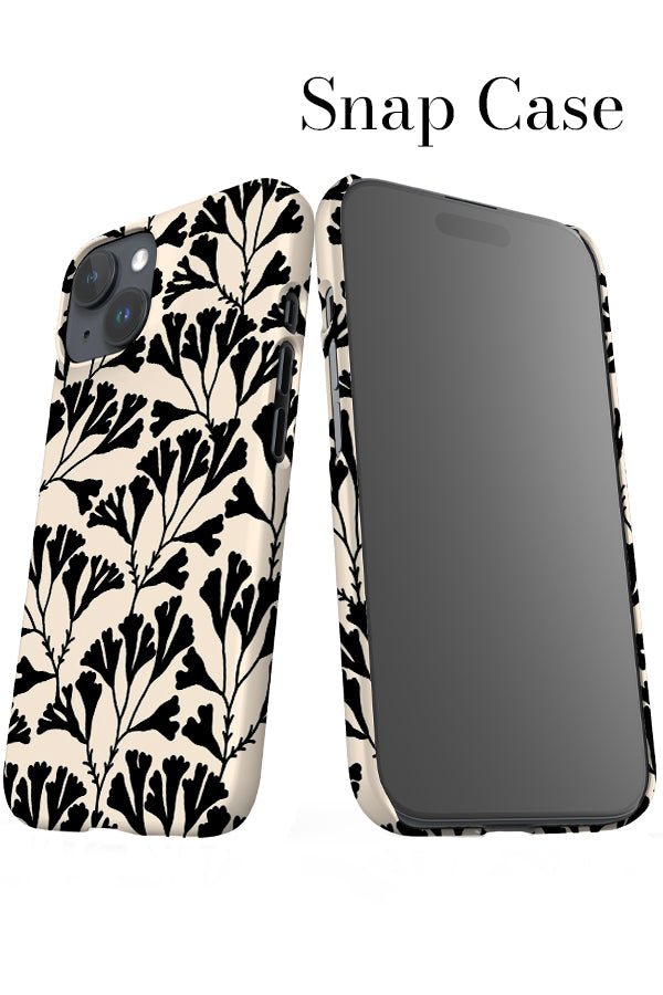 Seaweed iPhone Snap Phone Case (Black & White) | Harper & Blake