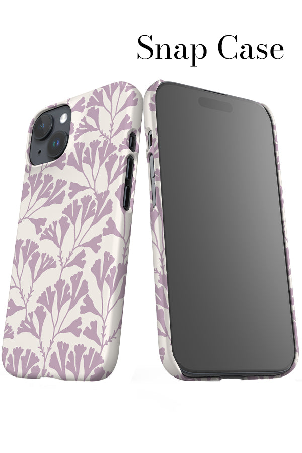 Seaweed iPhone Snap Phone Case (Lilac) | Harper & Blake