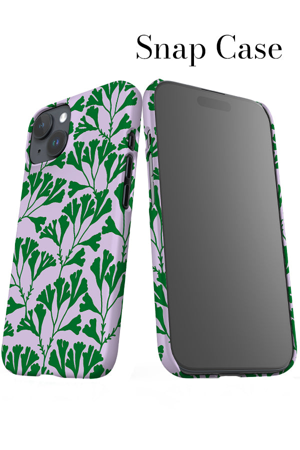 Seaweed iPhone Snap Phone Case (Purple Green) | Harper & Blake