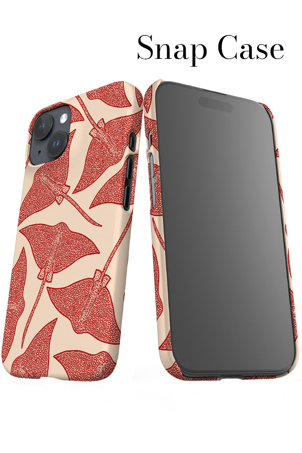 Stingray Details iPhone Snap Phone Case (Red) | Harper & Blake