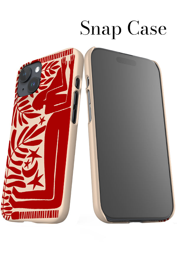 Under the Stars iPhone Snap Phone Case (Red) | Harper & Blake