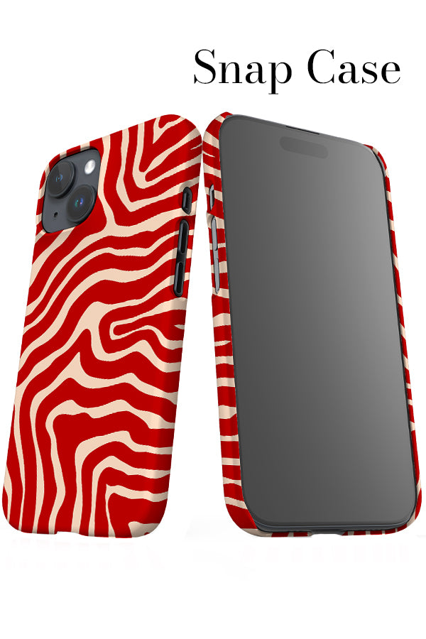 Water iPhone Snap Phone Case (Red) | Harper & Blake