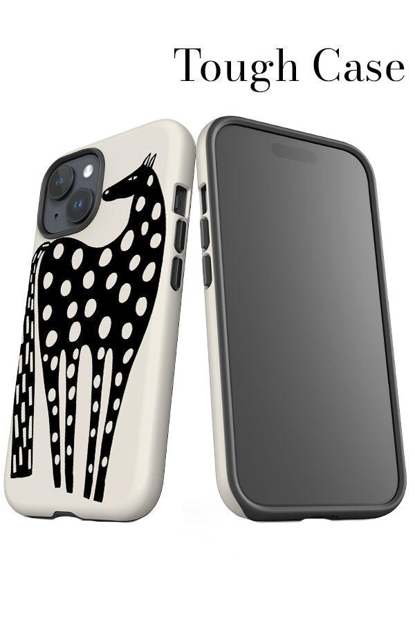 Horse iPhone Phone Snap Case (Black & White) | Harper & Blake