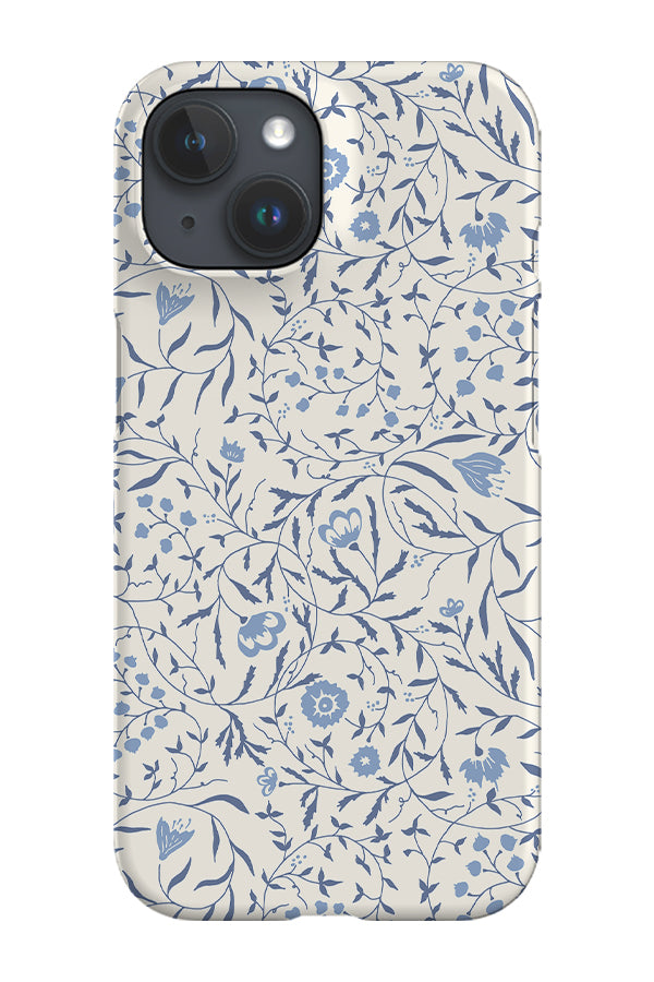 Climbing Vines Flowers by Denes Anna Design Phone Case (Blue) | Harper & Blake
