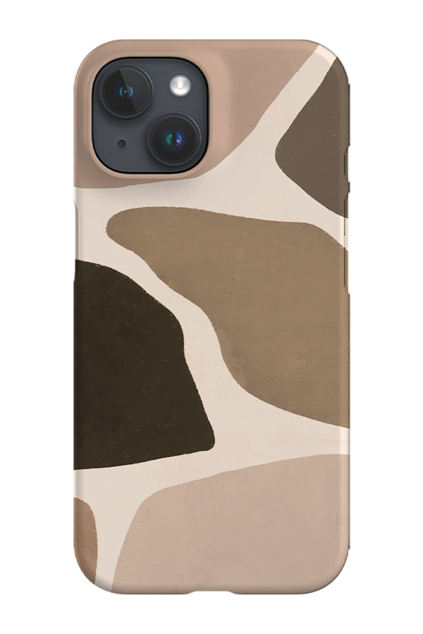 Abstract Round Shapes Phone Case (Neutral) | Harper & Blake