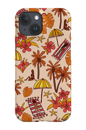 Beach Jungle Colour Phone Case (Peach) | Harper & Blake