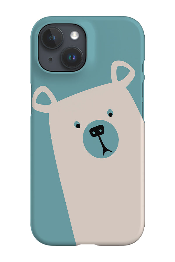 Bear Phone Case (Blue & White) | Harper & Blake