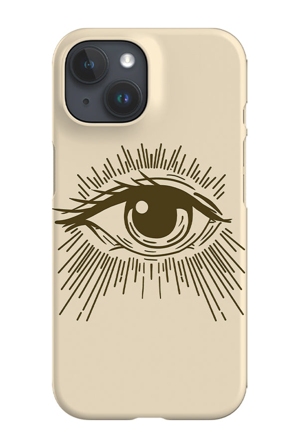 Bohemian Eye Placement Phone Case (Beige) | Harper & Blake