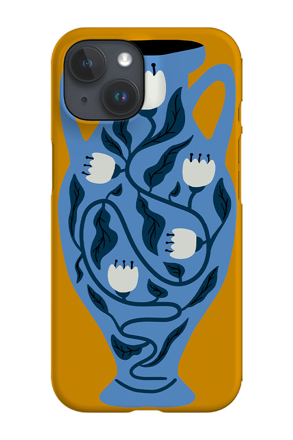 Bohemian Vase Phone Case (Yellow Blue) | Harper & Blake