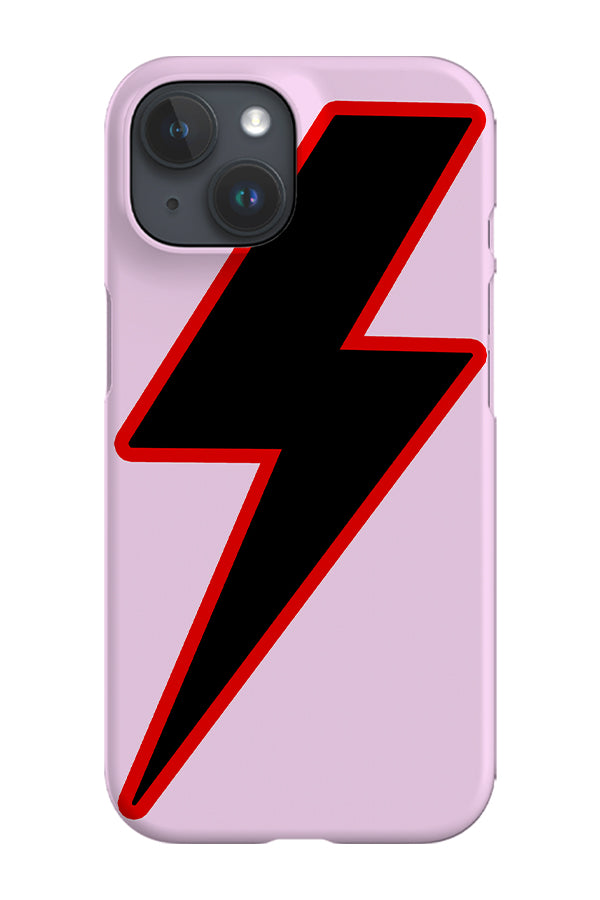 Bowie Bolt Placement Phone Case (Pink) | Harper & Blake