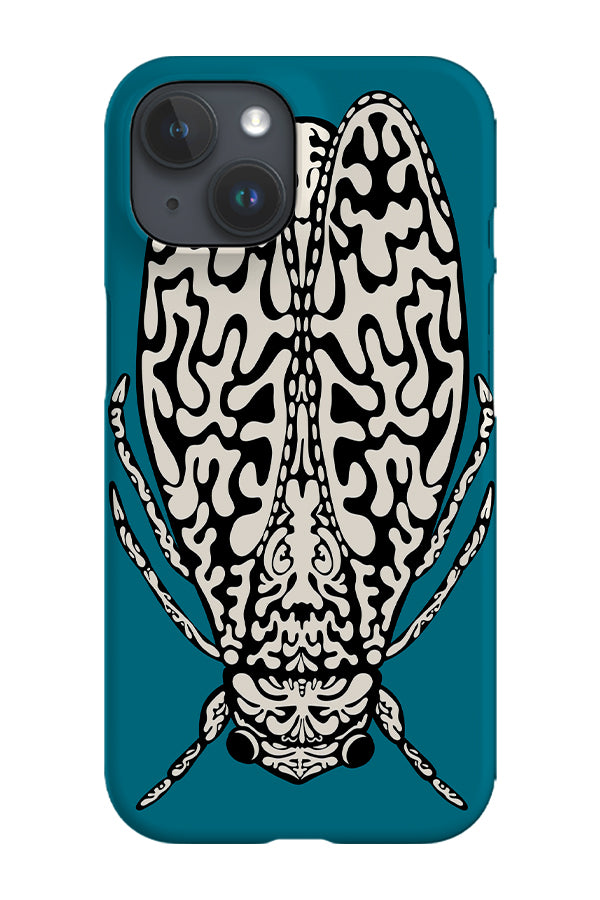 Bug Phone Case (Beige Blue) | Harper & Blake