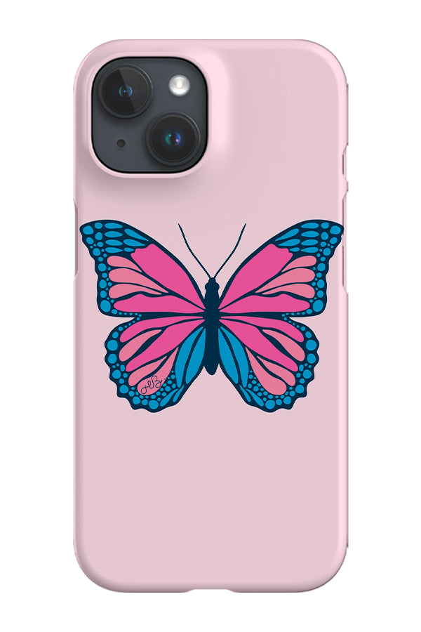 Butterfly Placement Phone Case (Pink Blue) | Harper & Blake