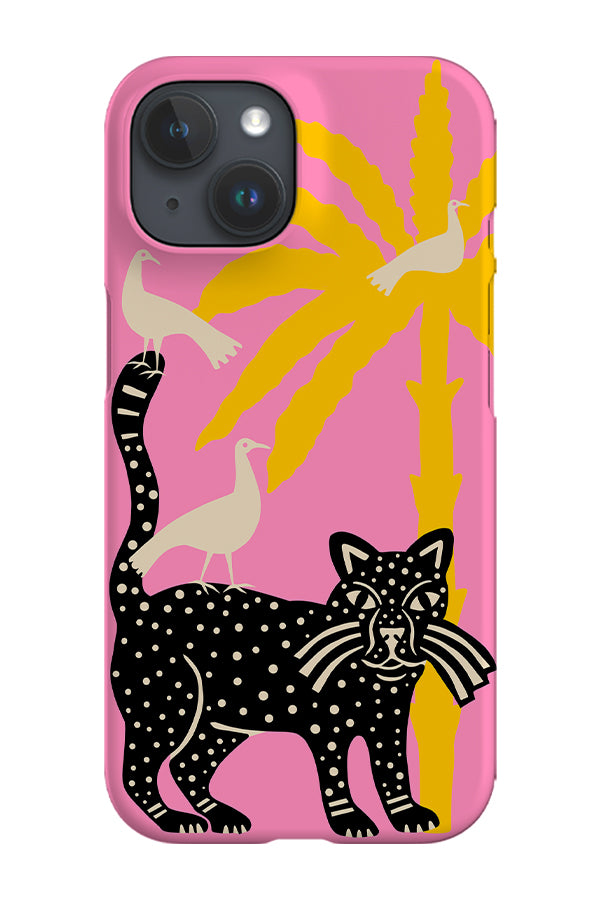 Cheetah Jungle Phone Case (Pink) | Harper & Blake