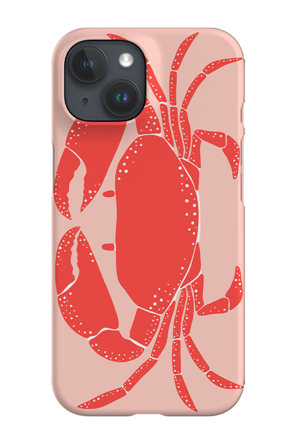 Crab Placement Phone Case (Pink) | Harper & Blake