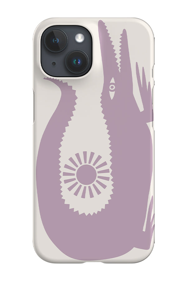 Croc & Sun Phone Case (Purple) | Harper & Blake