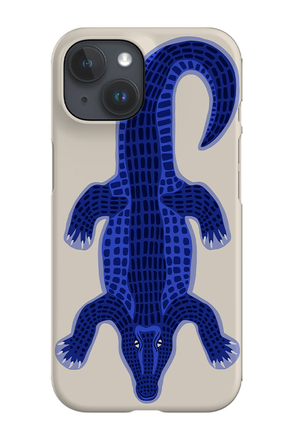Colourful Crocodile Phone Case (Off White) | Harper & Blake
