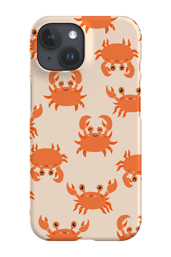 Cute Crab Phone Case (Beige) | Harper & Blake