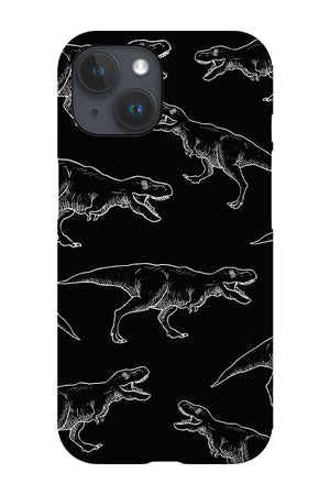 Dinosaur T-Rex Phone Case (Black) | Harper & Blake