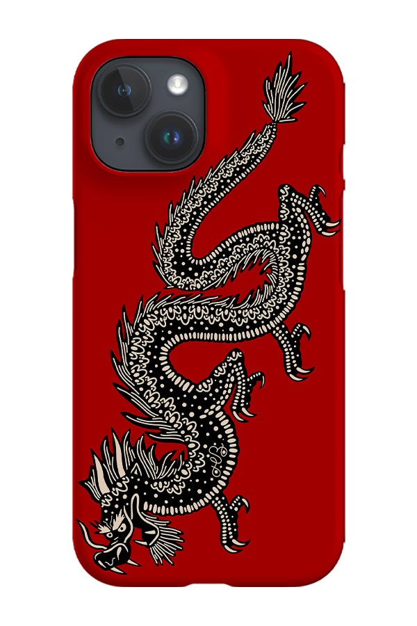 Dragon Placement Phone Case (Red) | Harper & Blake
