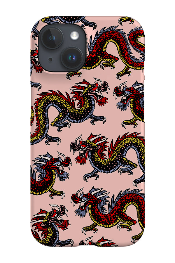 Dragon Scatter Phone Case (Pinks) | Harper & Blake