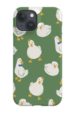 Cute Ducks Phone Case (Green)