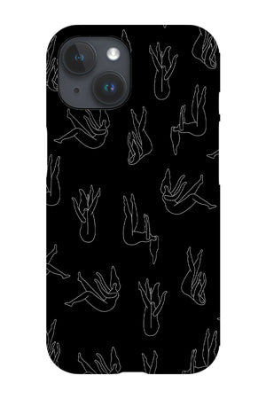 Falling Bodies Phone Case (Black) | Harper & Blake