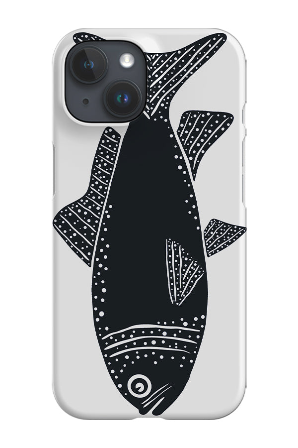 Fish Phone Case (Monochrome) | Harper & Blake