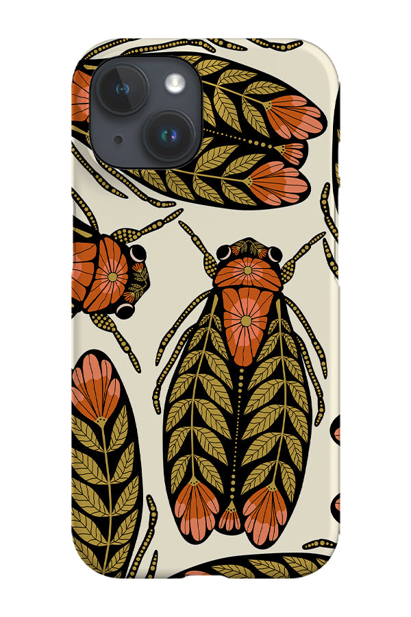 Floral Bug Scatter Phone Case (Neutral) | Harper & Blake