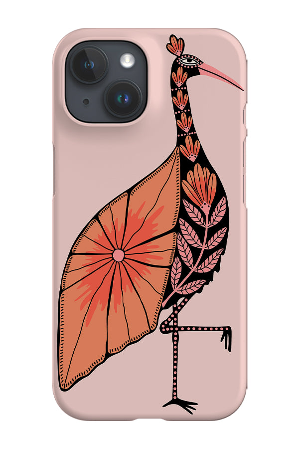Flower Bird Phone Case (Pinks) | Harper & Blake