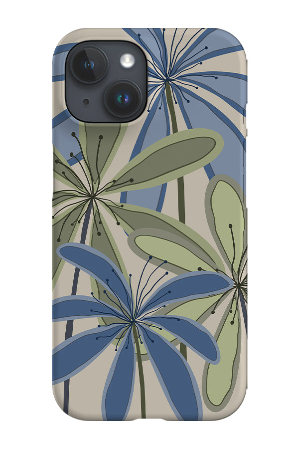 Flower Placement Phone Case (Off White) | Harper & Blake