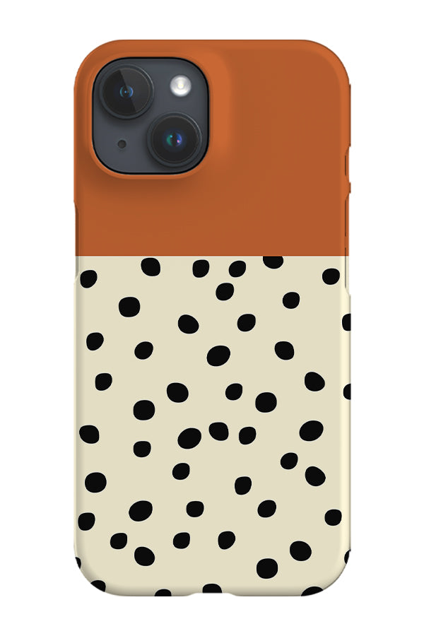 Geo Dots Phone Case (Burnt Orange) | Harper & Blake