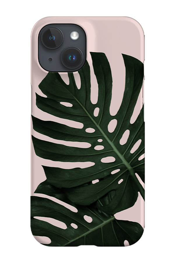 
                  
                    Green Monstera Palm Phone Case (Peach) | Harper & Blake
                  
                