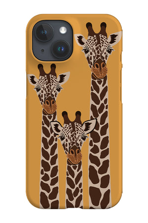 Giraffe Phone Case (Yellow) | Harper & Blake