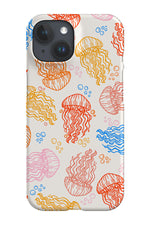 Jellyfish Scatter Bubble Phone Case (Bright)