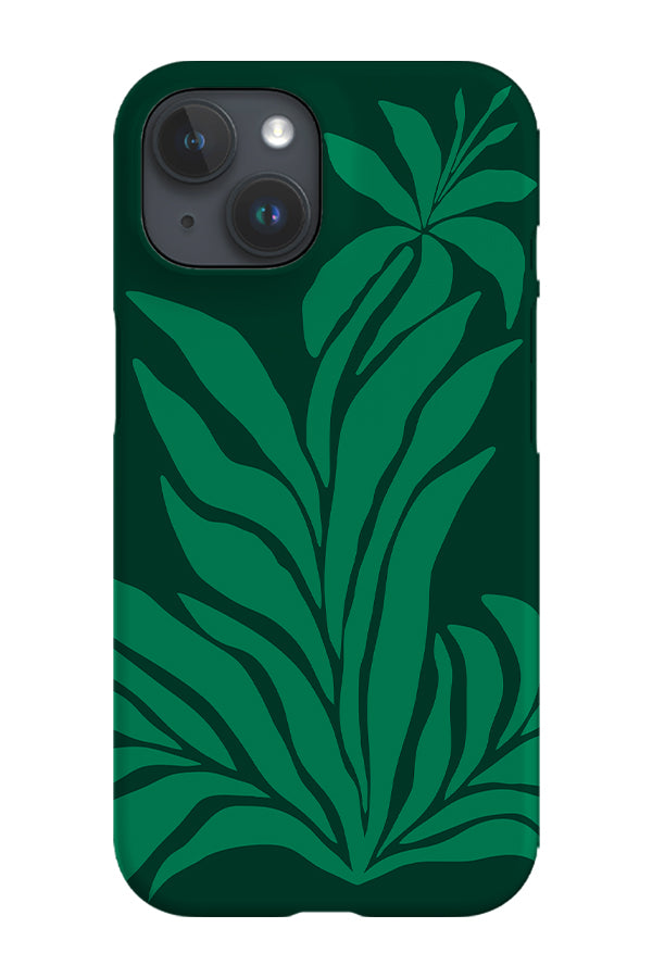 Jungle Flower Phone Case (Green) | Harper & Blake