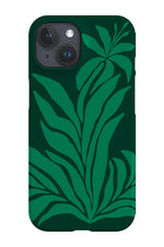 Jungle Flower Phone Case (Green)