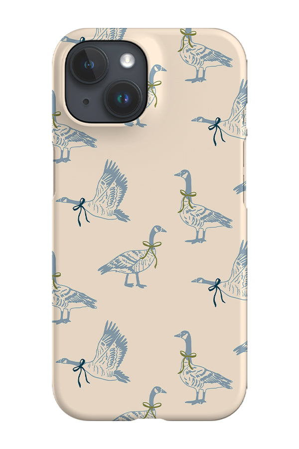 Elegant Geese by Kayla Ann Phone Case (Beige) | Harper & Blake