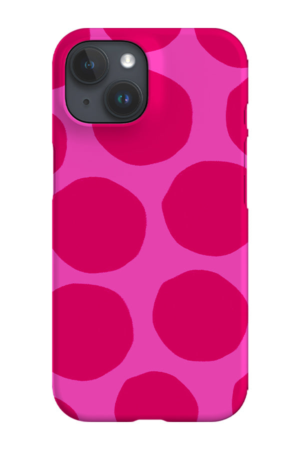 Large Full Moons Phone Case (Hot Pink) | Harper & Blake