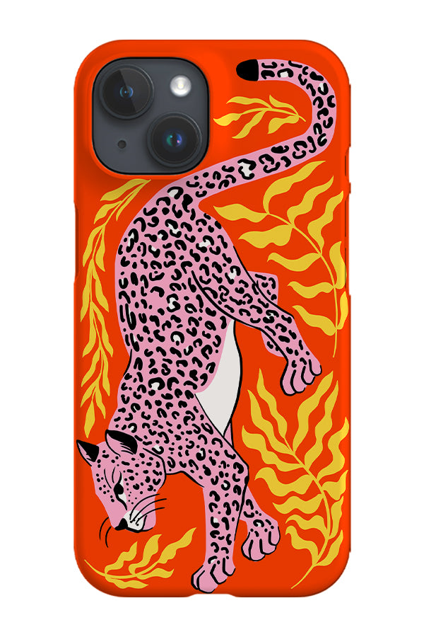 Leopard Phone Case (Orange)