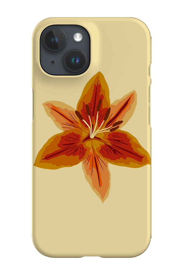 Lily Placement Phone Case (Yellow) | Harper & Blake