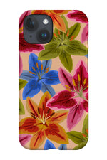 Lily Scatter Phone Case (Peach)