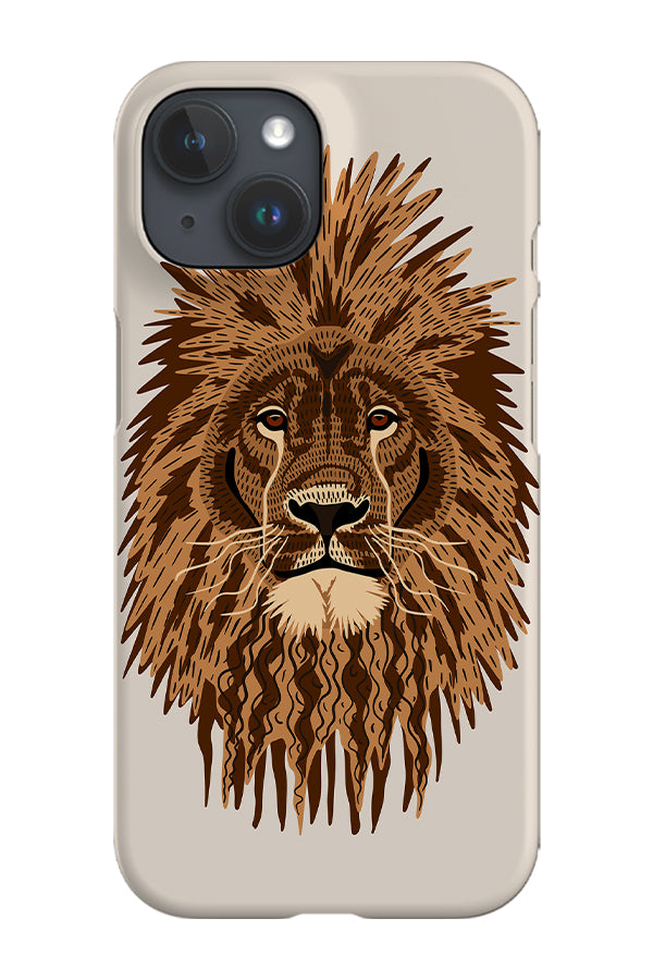 Detailed Lion Phone Case (Off-White) | Harper & Blake