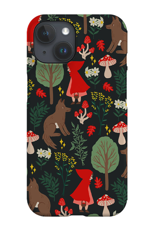 Little Red Riding Hood Phone Case (Black) | Harper & Blake