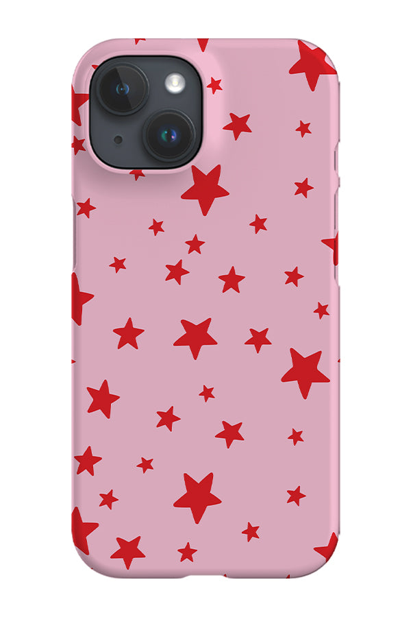 Miu Stars Phone Case (Pink Red) | Harper & Blake