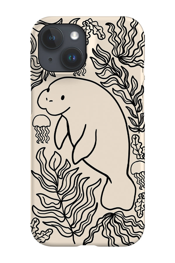 Manatee Phone Case (Cream) | Harper & Blake