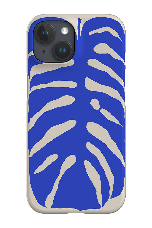 Monstera Placement Phone Case (Off White) | Harper & Blake